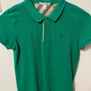 Boys Burberry polo